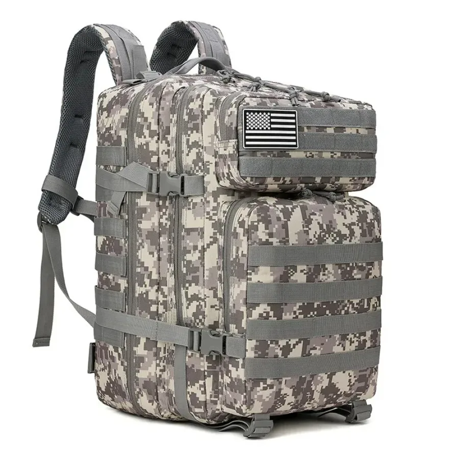 sac à dos tactique militaire elite 30l/50l, résistant à l'usure, durable, molle, sac de survie 3 jours, sac à dos de travail pour escalade en plein air, voyage