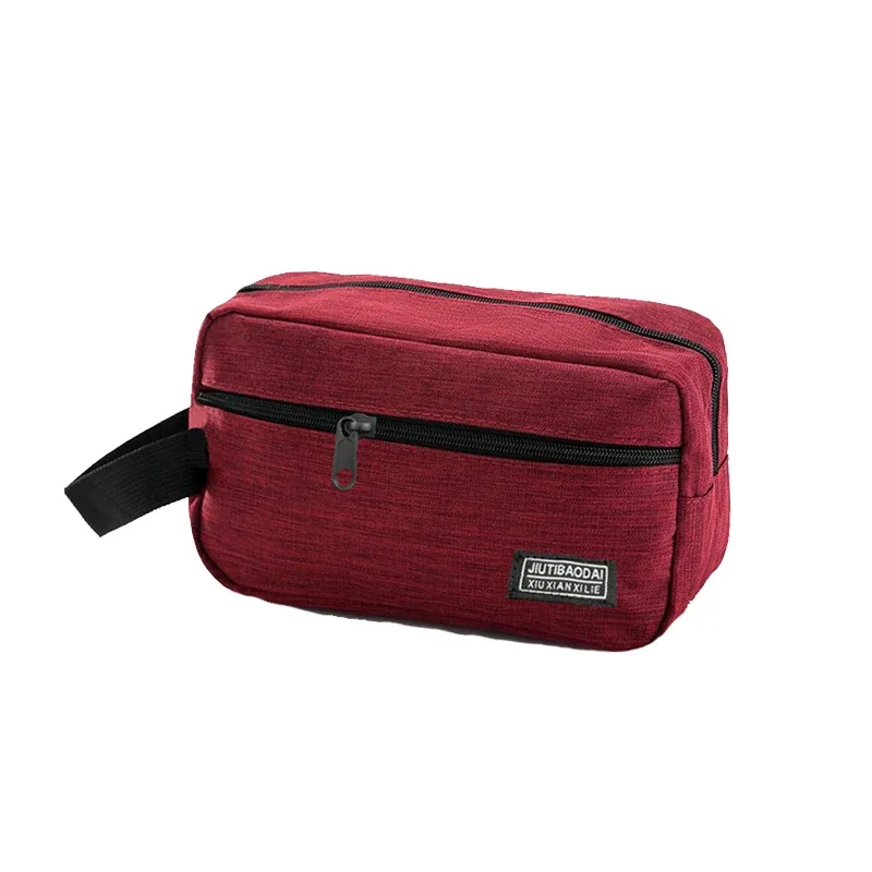 trousse de toilette d'affaires pour hommes, organisateur de maquillage de voyage, pochette de rangement de grande capacité, design de mode durable, idéale pour un usage quotidien