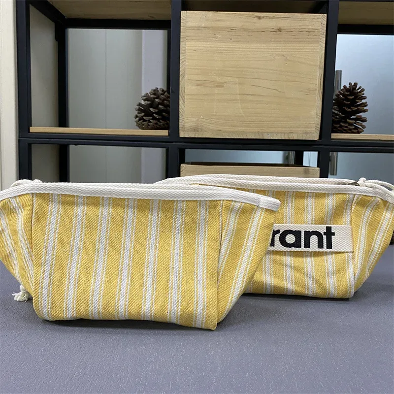 nouveau sac de rangement compact 2026, sac en toile, trousse de maquillage zippée, sac en tissu portable, sac intérieur, sac moyen