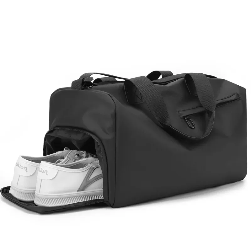sacs de voyage tendance pour femmes, grande capacité, sac de sport pour hommes, sac de voyage imperméable pour le week-end, sac messager pour femmes, compartiment sec et humide