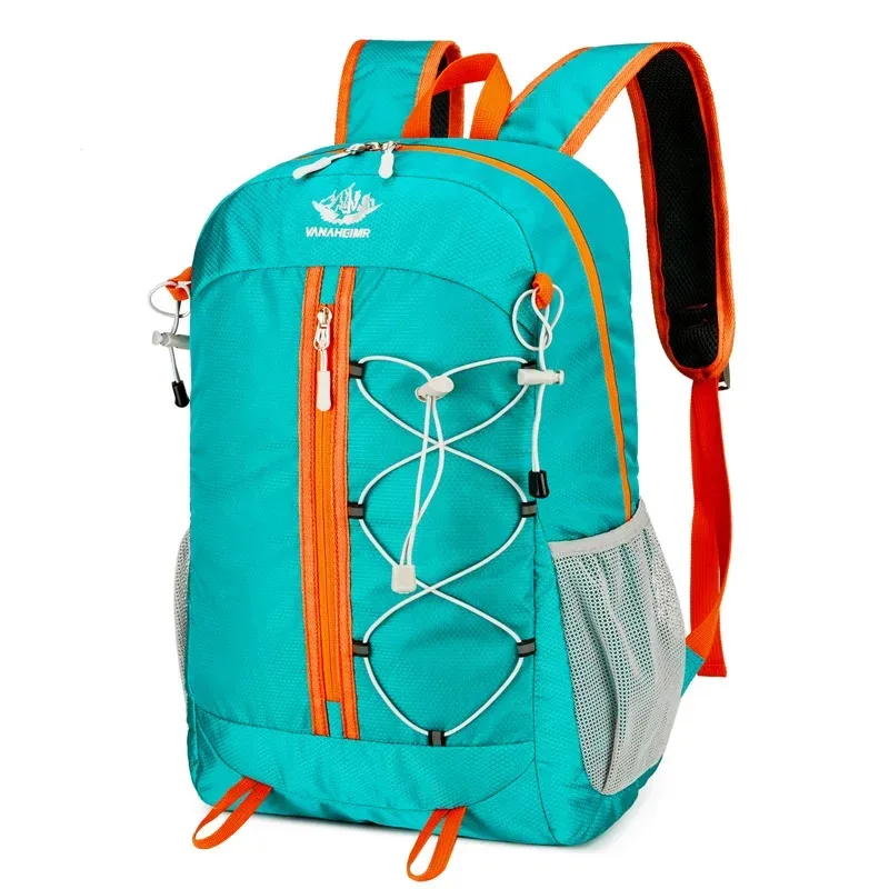 sac à dos de voyage pliant de grande capacité, ultraléger pour sports de plein air avec bretelles respirantes pour voyager et randonnée