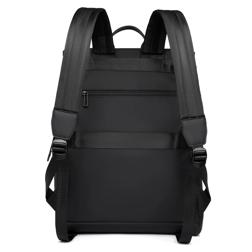 sac dos oxford université noir gris vert fonction imperméable capacité grande contenance style décontracté poche intérieure fendue poche exterieure limon utilisation voyage affaires etude