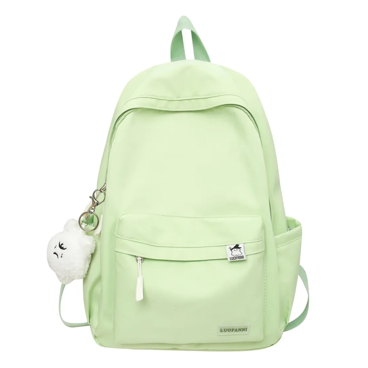 sac à dos de voyage étanche pour femme, cartable pour ordinateur portable, sac d'école en nylon kawaii, sac à dos d'étudiant, mode étudiante, femme, rouge, mignon