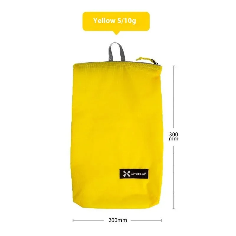 xenosmilus sac à dos de voyage portable ultra-léger avec trousse de toilette étanche, portefeuille pour passeport, pochette pour médicaments et documents