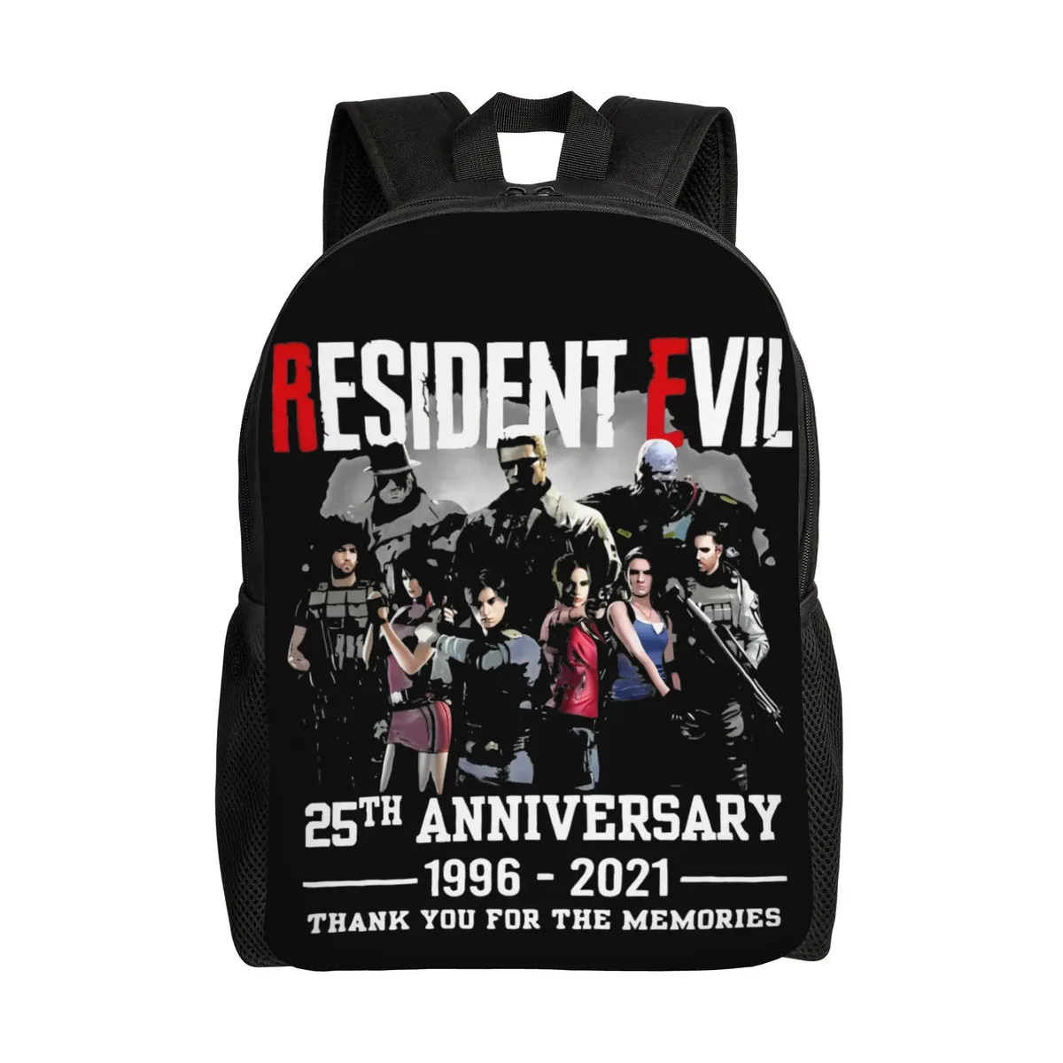 sac à dos décontracté umbrella corporation resident evil pour homme et femme, idéal pour le lycée, le travail, les activités de plein air et l'université