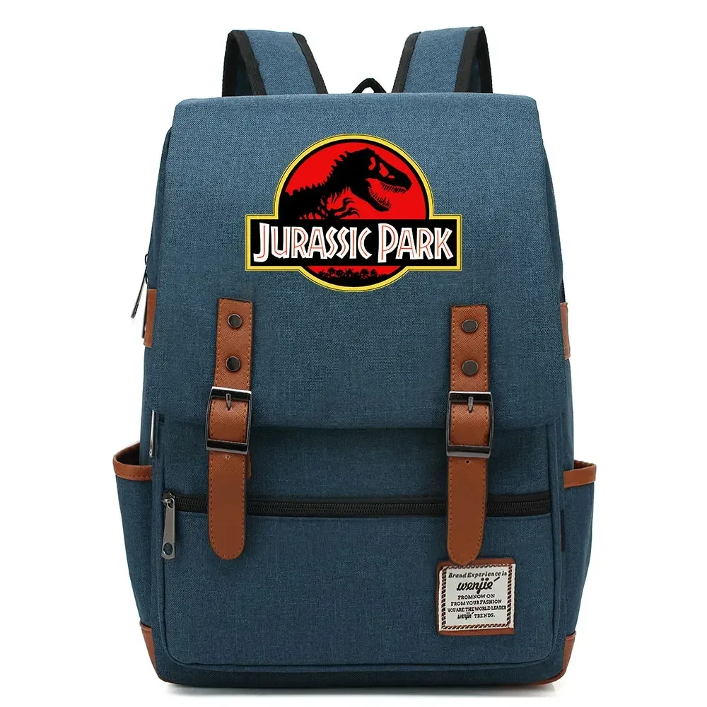 b3303 sac à dos tendance dinosaure jurassic park world avec boucle pour enfants, adolescents, étudiants, femmes et hommes