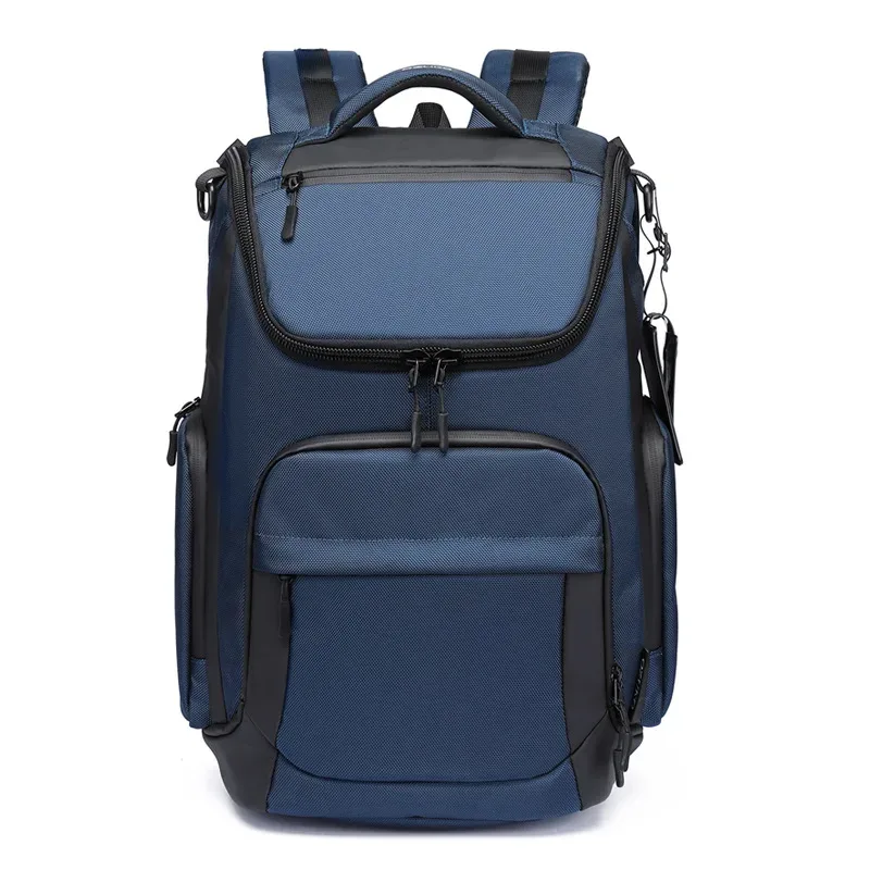 ozuko-sac à dos multifonction pour hommes, grande capacité, étanche, pour ordinateur portable de 15.6 pouces, pour voyage en plein air