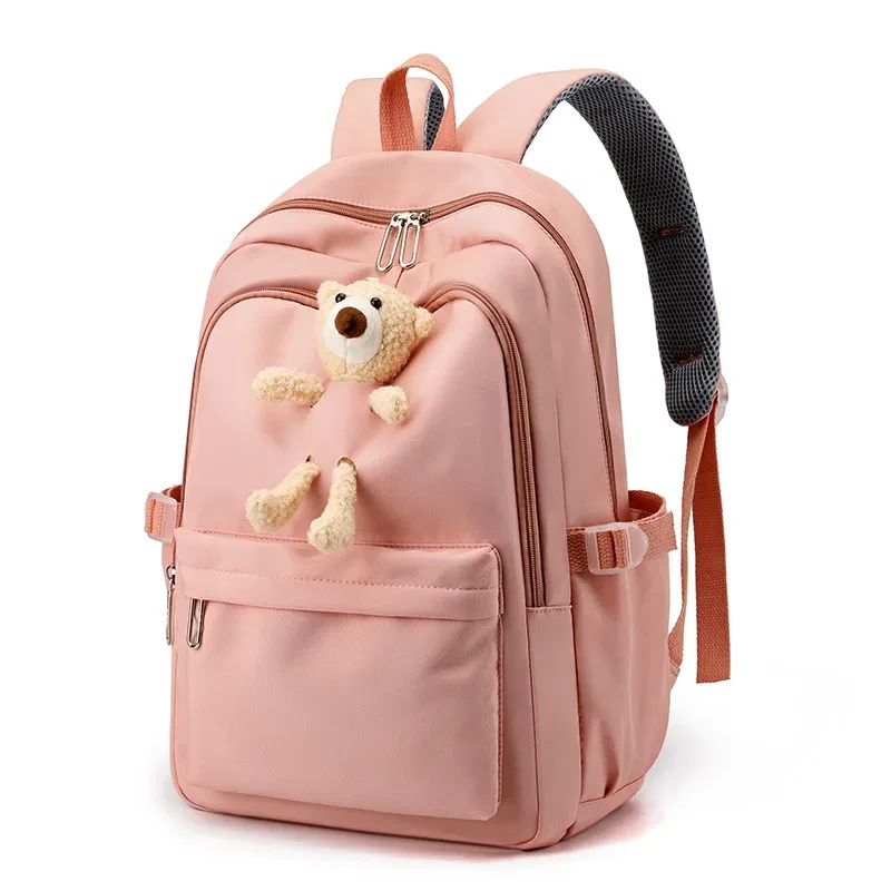 sac à dos de voyage simple de grande capacité pour filles, sac d'école décontracté pour collégiens, cadeaux pour enfants, haute qualité