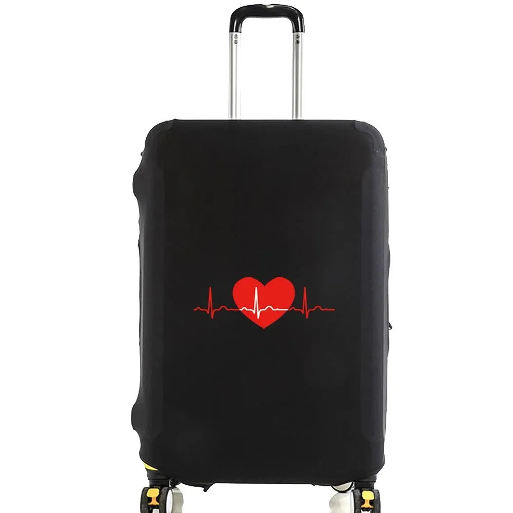 juste de protection pour bagages de 18 à 28 pouces, motif de poitrine à la mode, valise à roulettes, sacs à poussière élastiques, étui, accessoires de voyage