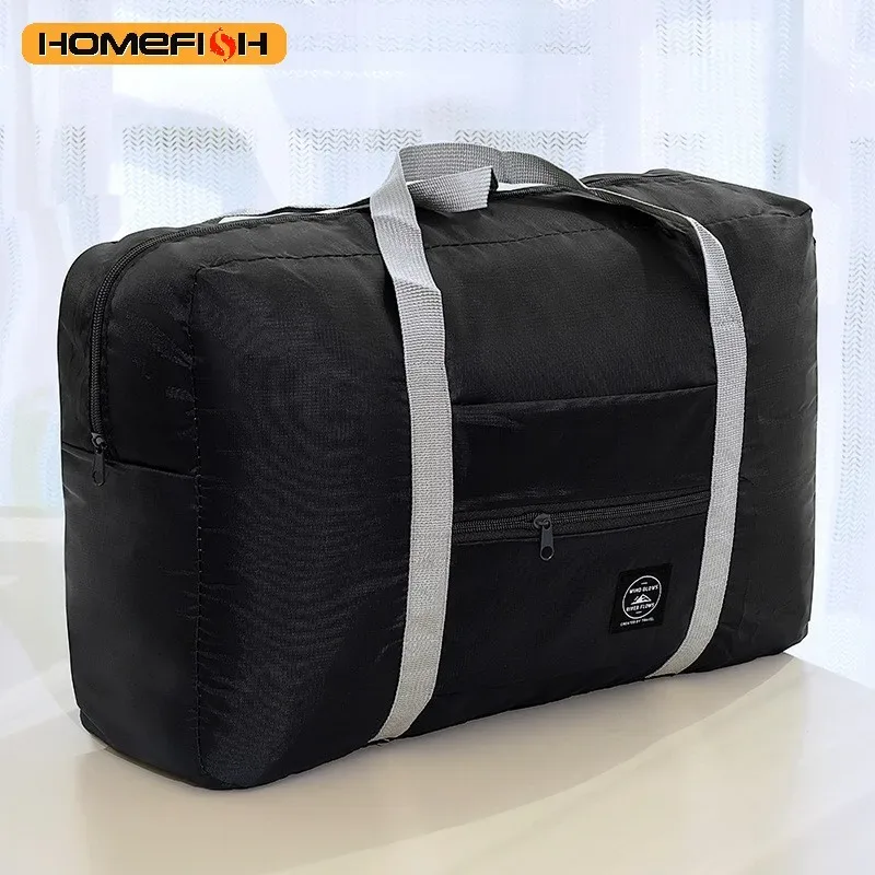 sac de voyage pliable de grande capacité, sac de sport portable, bagage à emporter en cabine, sac de rangement pour vêtements, sac à main pour les voyages, les déménagements et les pique-niques.