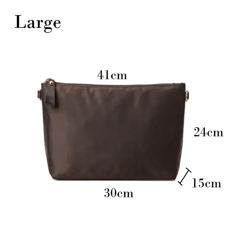 sac d'insertion de organisateur en nylon pour femmes, sac de maquillage de voyage, sacs d'insertion de maquillage multifonctionnels de voyage