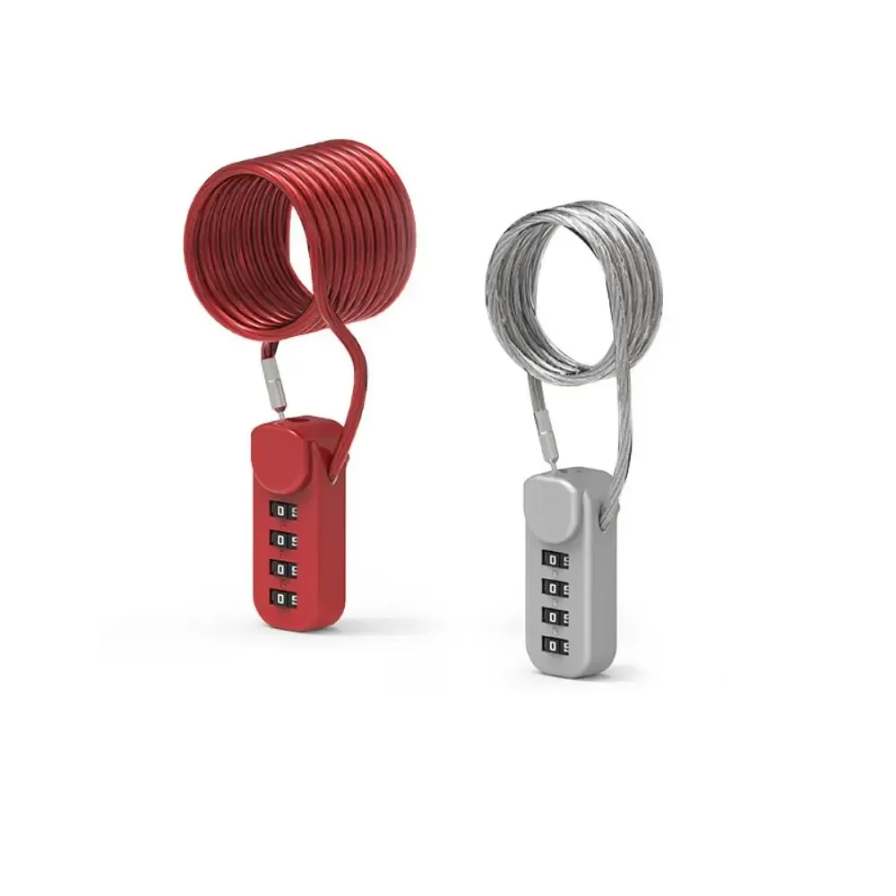 cadenas code numérique abs noir taille petite usage voyage sécurité sac dos protection antivol roues poignée transport