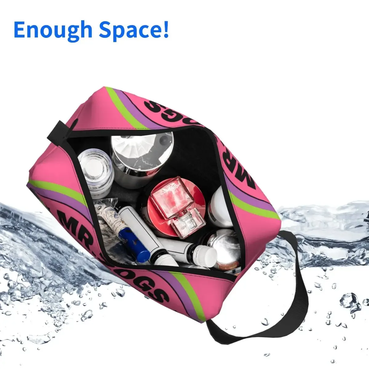 trousse de maquillage personnalisée mr zogs surfing sex warm pour femmes, trousses de toilette de rangement, trousse de maquillage de voyage, trousse de maquillage de mode, évaluation
