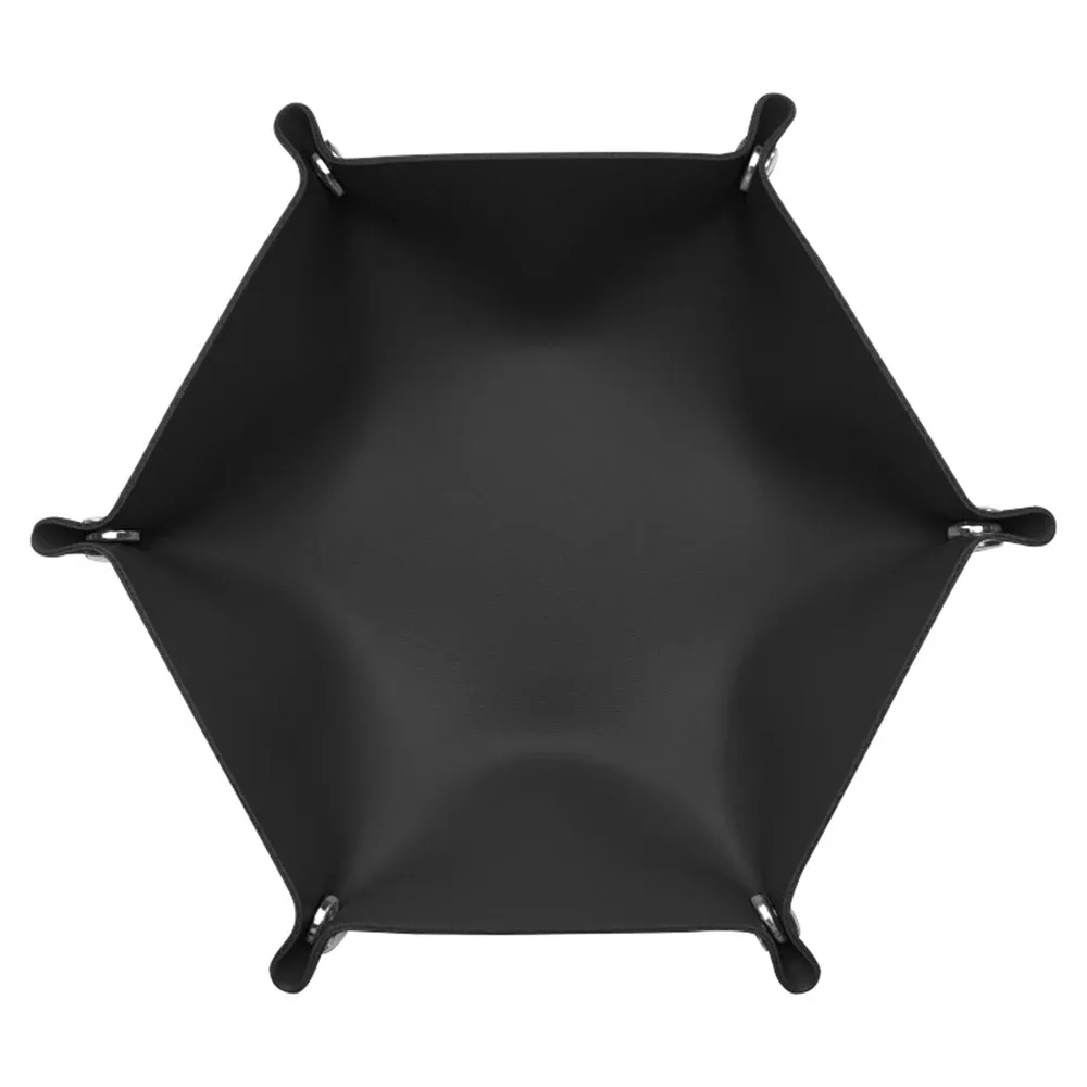 plateau de rangement en cuir pu pour hôtel, logo personnalisé, lettres, plateau à dés, clé hexagonale pour cosmétiques, boîte à bijoux, organisateur de bureau, décoration de la maison
