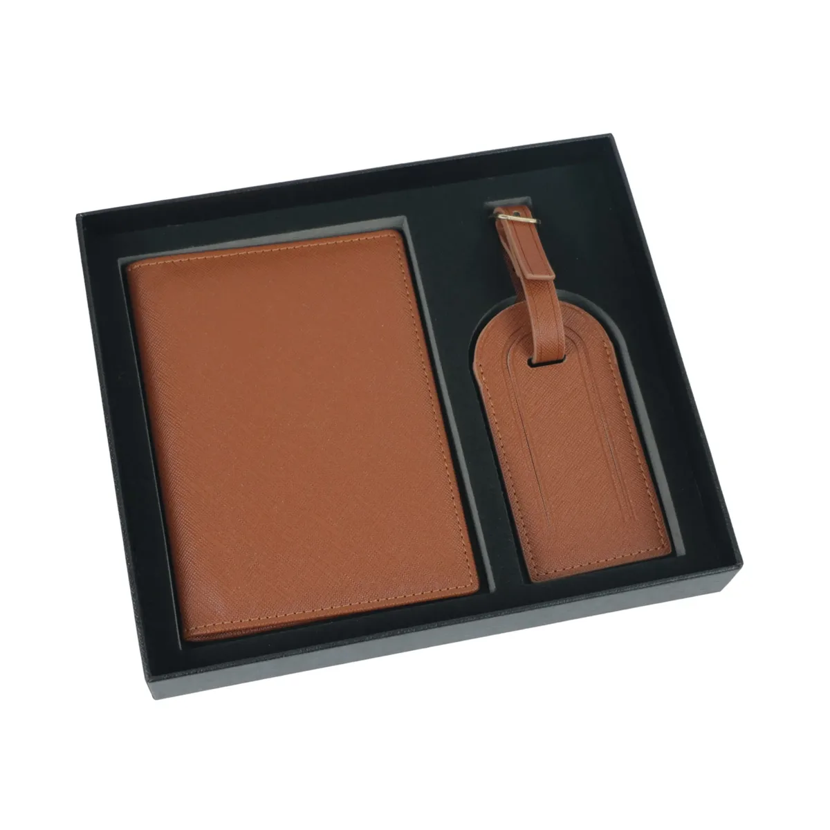 couverture de passeport avec nom personnalisable, ensemble d'étiquettes de bagages, porte-passeport, étiquette de valise de voyage, accessoires de voyage légers, embarquement