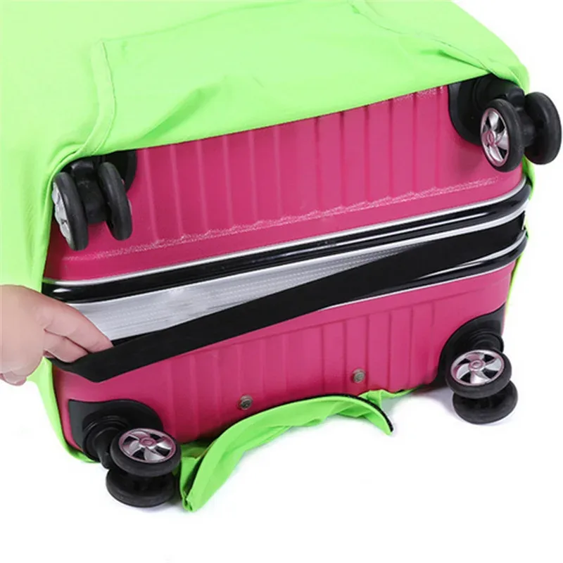 housse de bagage de voyage housse de bagage élastique adaptée pour valise de 18 à 30 pouces housse anti-poussière accessoires de voyage