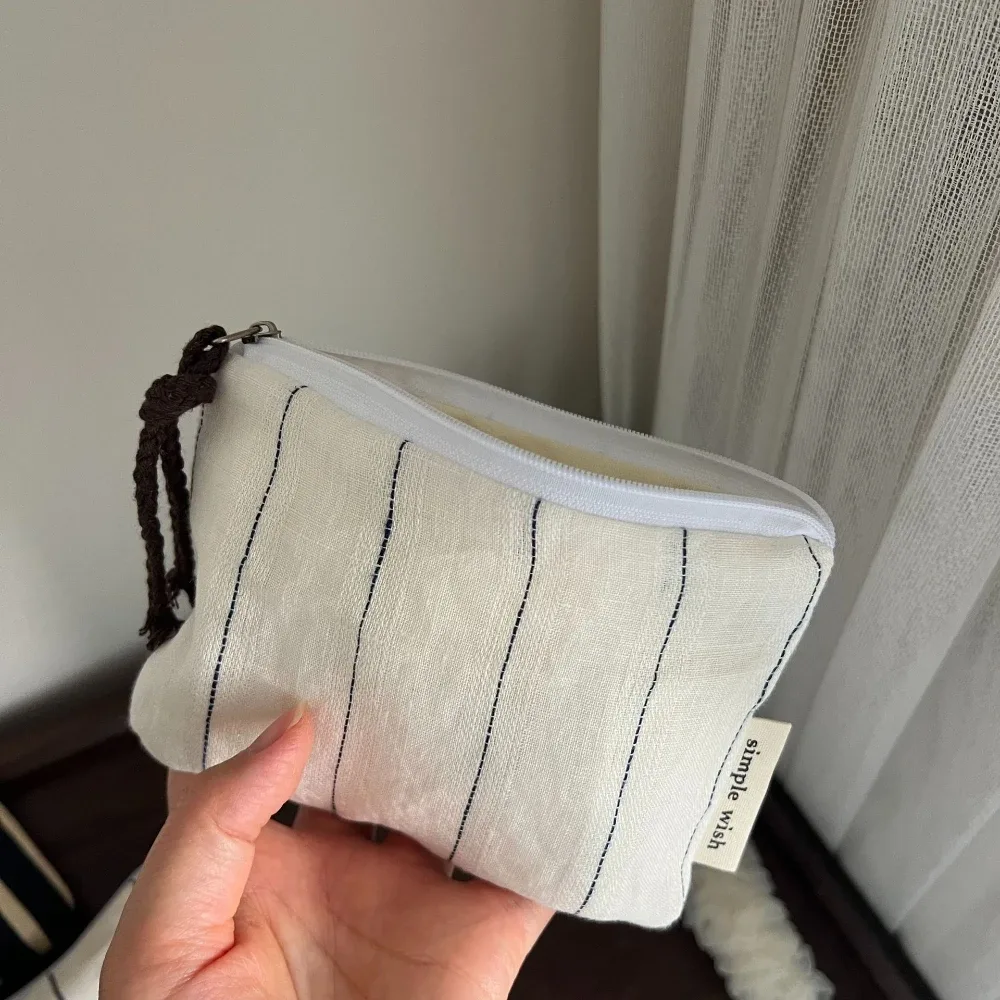 mini trousse de maquillage simple et élégante pour femme, porte-monnaie portable, sac de rangement pour cosmétiques et rouges à lèvres, organiseur de maquillage