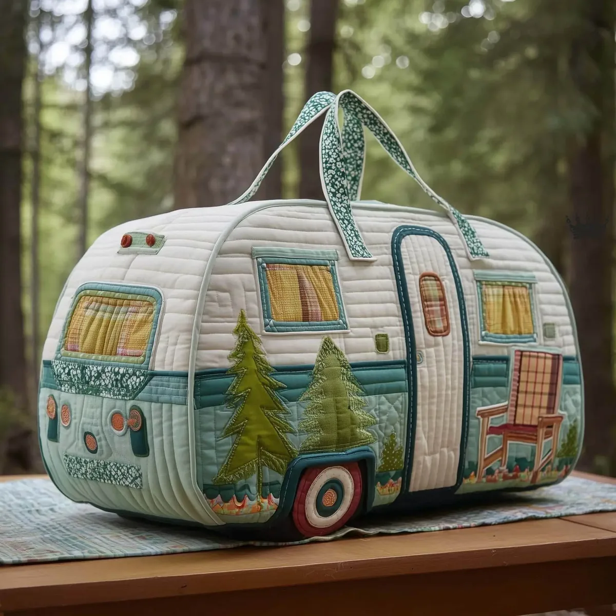 sac de voyage matelassé grande capacité, artisanat de matelassage 3d, sac de voyage, sacs fourre-tout, sac à main pour courtes distances