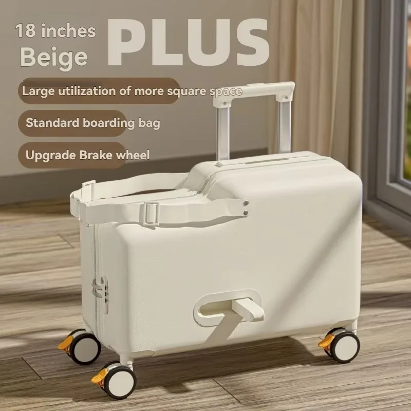bagages, les enfants peuvent s'asseoir, monter et descendre, valise, chariot, roue universelle, frein, sac de voyage