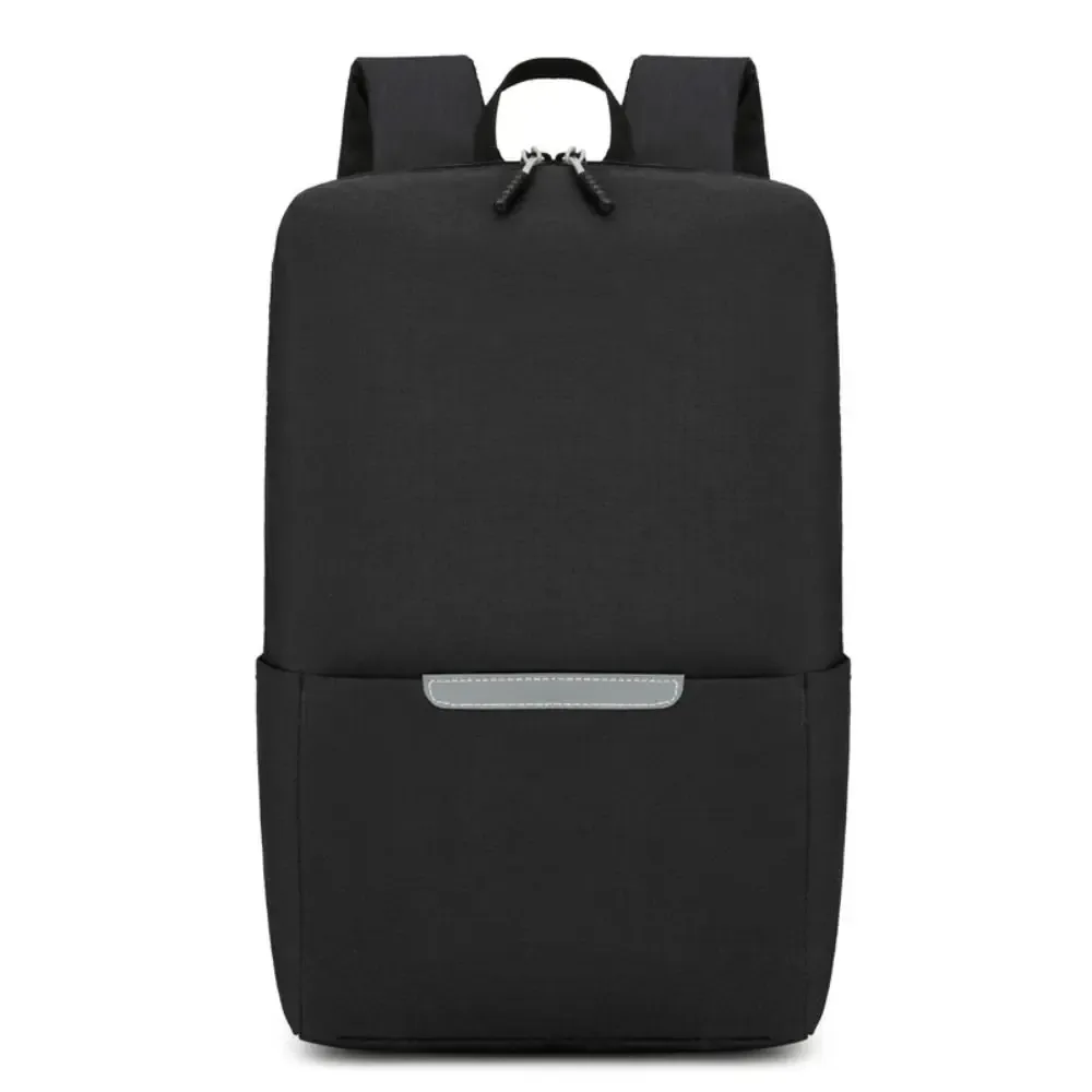 femmes hommes décontracté imperméable petit sac à dos grande capacité cartable sacs d'école couleur unie sac de voyage livre sacs adolescents