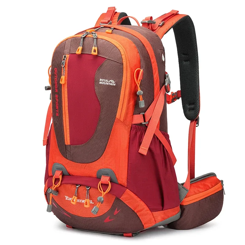 sac à dos de randonnée royal mountain 35l avec compartiment pour chaussures, tissu résistant à l'eau, support de cadre arrière, rembourrage respirant