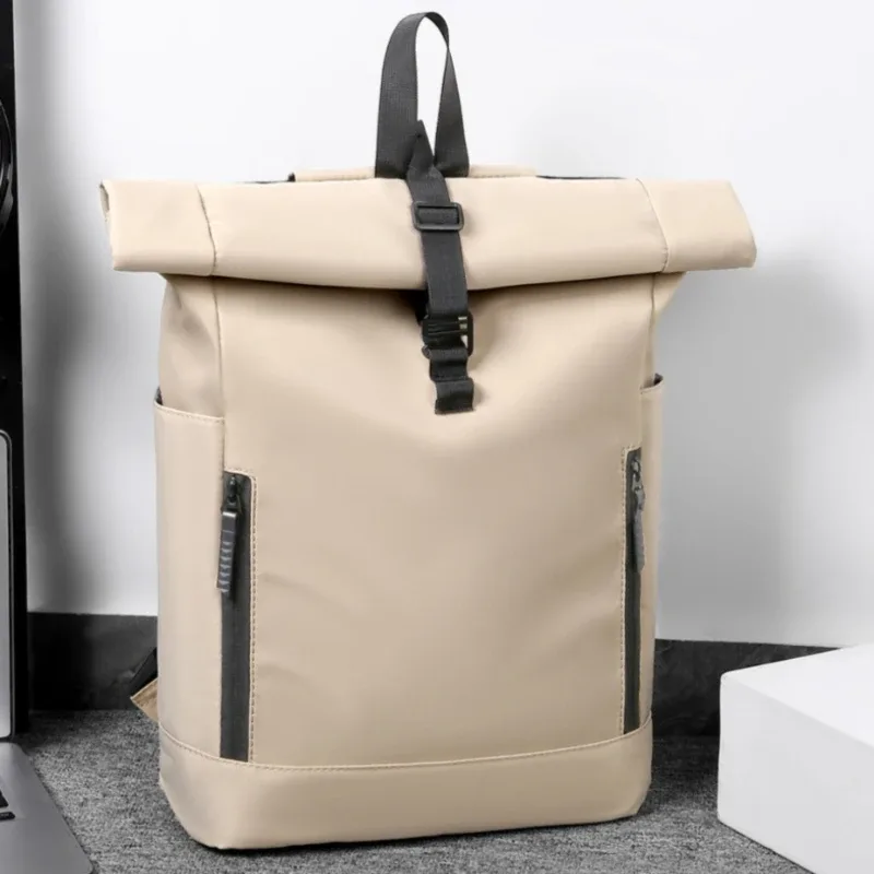 nouveau sac à dos tendance en nylon, tissu résistant à l'usure, sac pour ordinateur portable de 16 pouces, grande capacité pour les voyages d'affaires, les déplacements et les loisirs