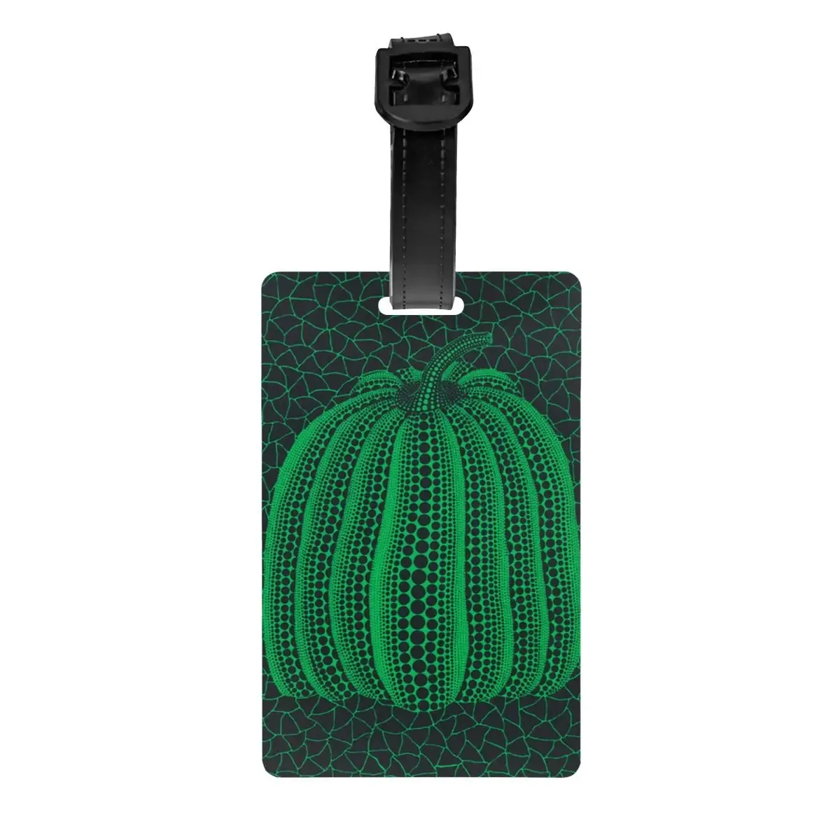 étiquette de bagage personnalisée yayoi kusama, peinture abstraite, protection de la vie privée, étiquettes de bagage, sac de voyage, valise attro