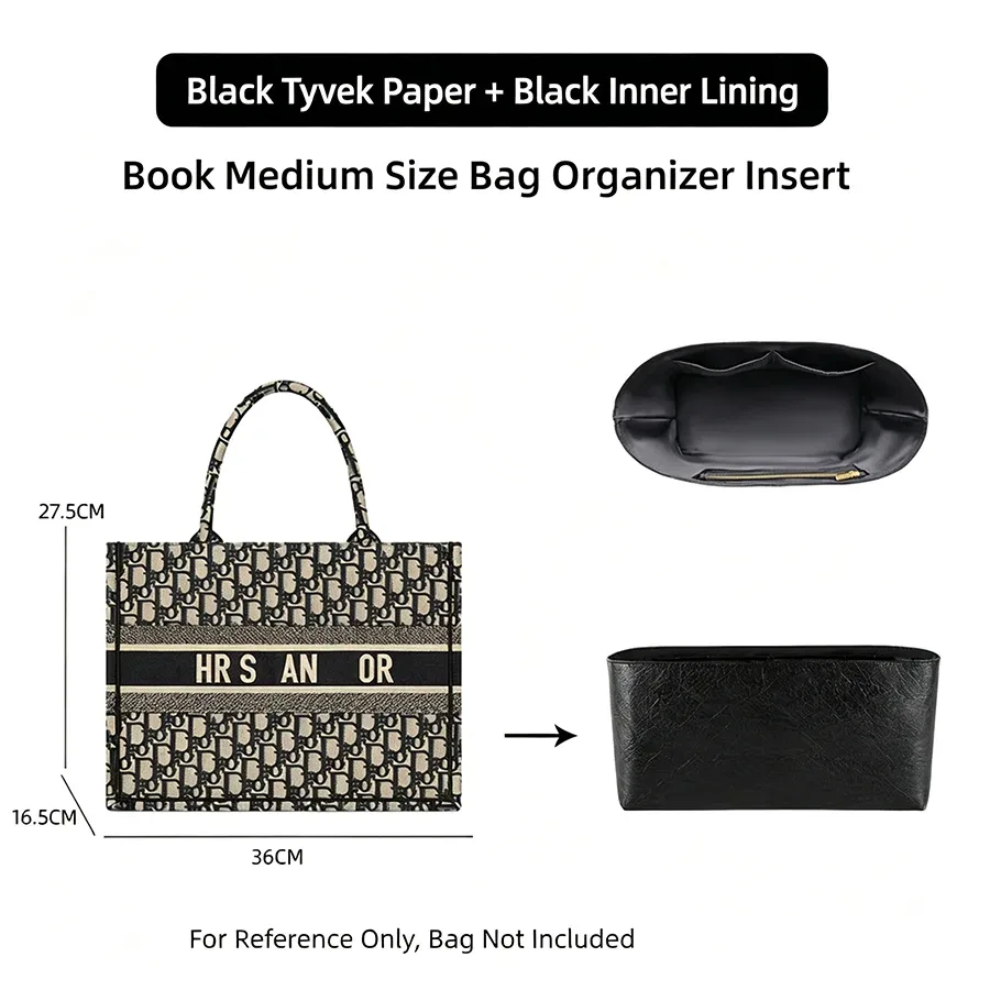 organisateur de sac pour sac fourre-tout d book, sac cadeau tendance, support de rangement, accessoire de modification intérieure