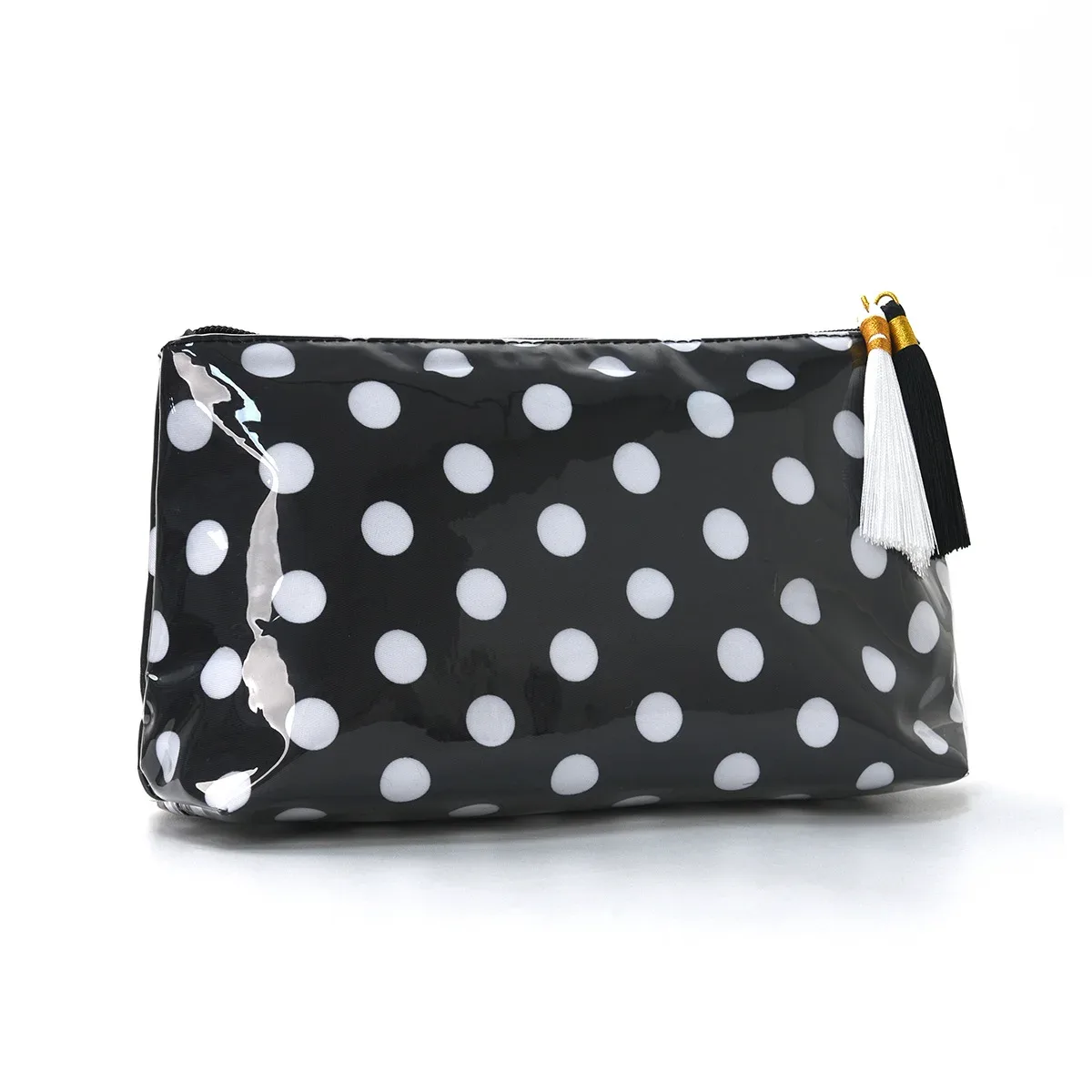 trousse de maquillage grande capacité avec pendentif pompon, sac de rangement pour articles de toilette, sac de voyage, cadeau pour femme et fille, utilisation au bureau et à la maison