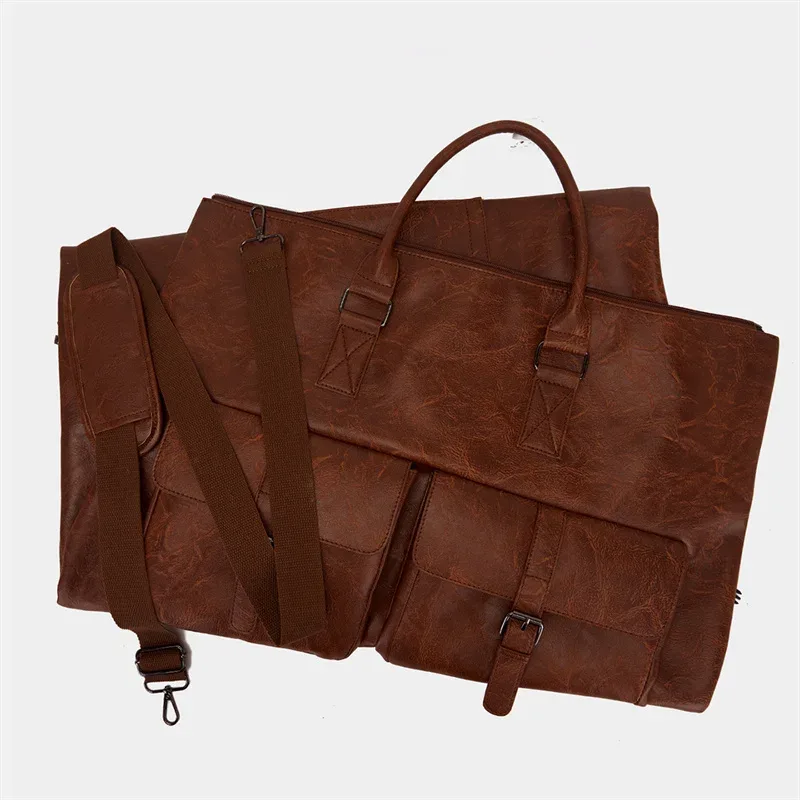xmessun nouveau sac de rangement pliant tendance pour costume, sac de voyage grande capacité pour femmes et hommes, sac à main de créateur, sac de sport ins