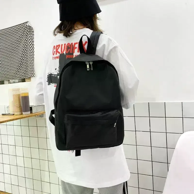 sac à dos simple et décontracté, grande capacité, sac d'école, voyage, déplacements, unisexe, sac à dos quotidien pour ordinateur portable, cadeaux d'anniversaire et de vacances