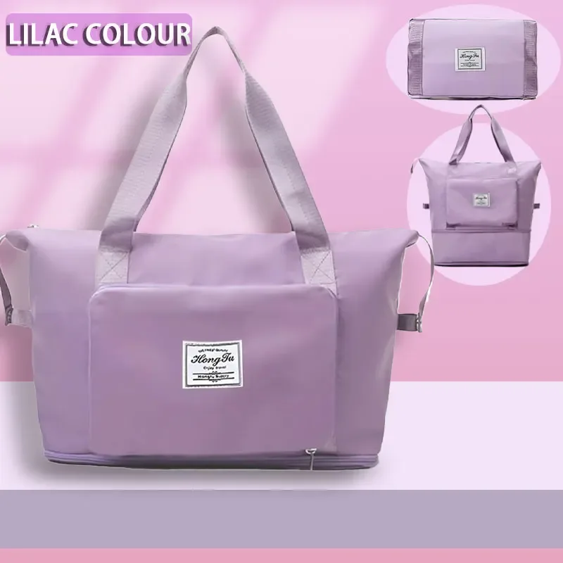 sac de voyage pliable et extensible, sac à bagages étanche de grande capacité, sac fourre-tout, sac à bagages de voyage adapté au camping du week-end