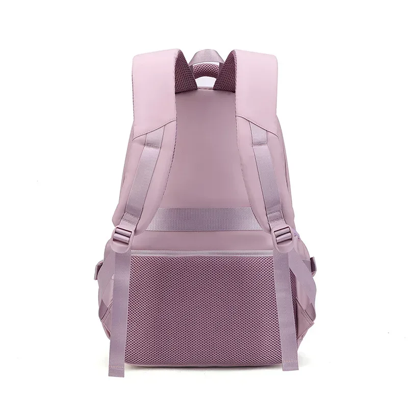 sac à dos quotidien de style coréen pour femmes, sac à dos de voyage en tissu nylon imperméable, sac d'école pour filles, sacs décontractés pour adolescents