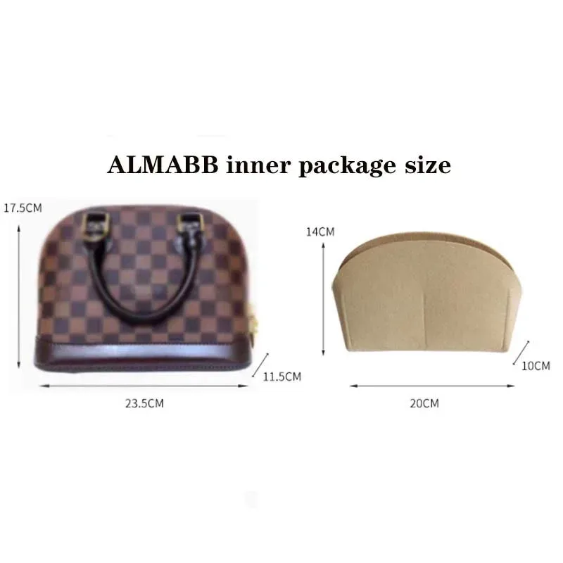 trousse toilette feutre beige clair compartiments voyage maquillage organisateur semi circulaire cosmétique kaki rouge portable