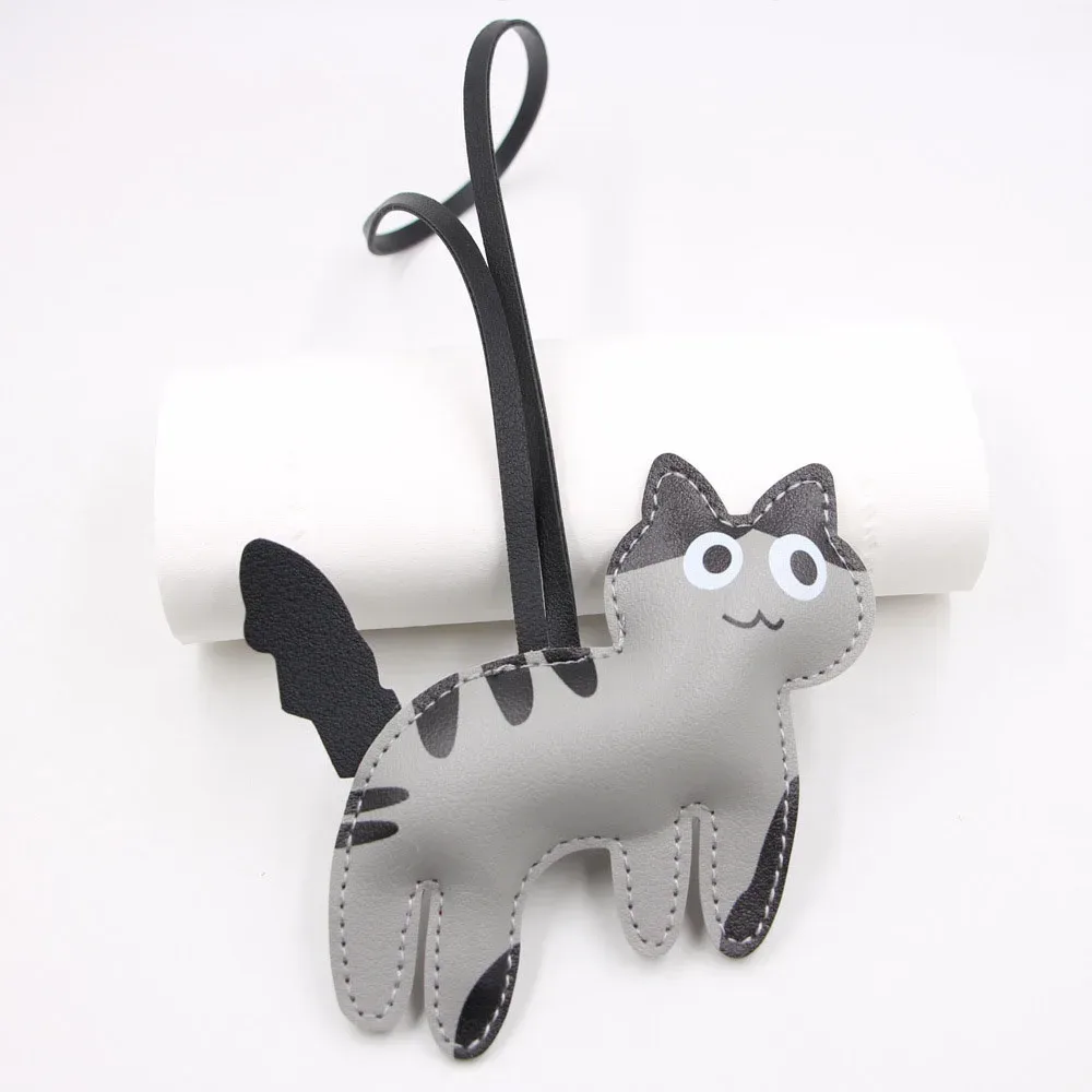 mini ours porte-clés en cuir pu animaux, ornement suspendu, sac à dos, breloque de sac à main, cadeau pour hommes et femmes, breloques de sac coréen y2k