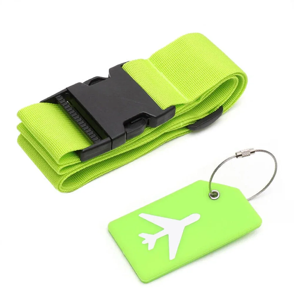 ceintures bagage étiquettes rose avion blanc tissu élastique nylon voyage adaptées bagages multiples couleurs