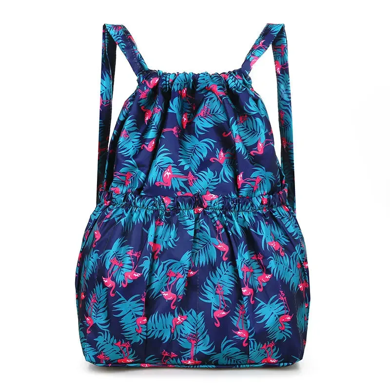 sac à dos en nylon de grande capacité pour femme, poche groupée, sac de sport de plein air, maman