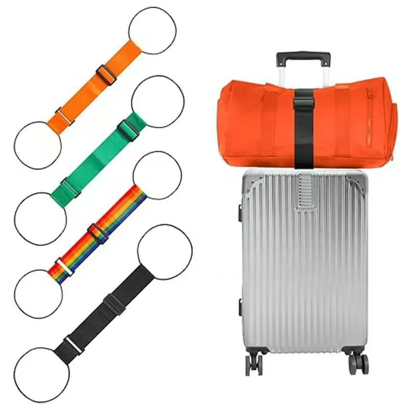 sangle de bagage élastique réglable, sangle de transport, sangle de bagage élastique, ceinture de valise, sangle de sécurité pour bagages de voyage