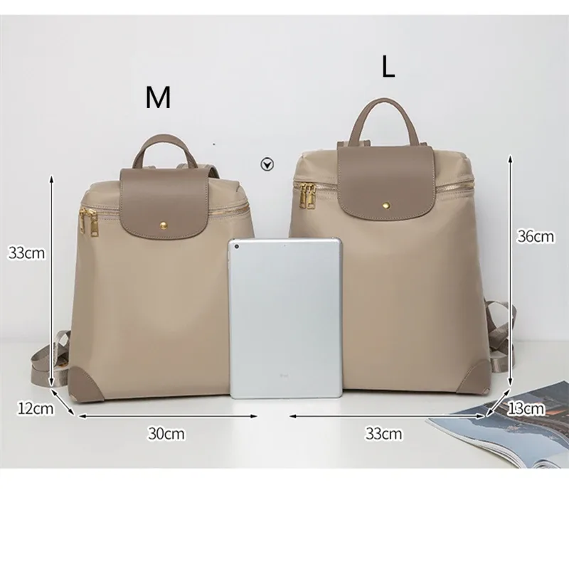 "sac à dos élégant de grande capacité pour femmes | durable et résistant aux taches | pliable léger | sac à dos de voyage étanche"