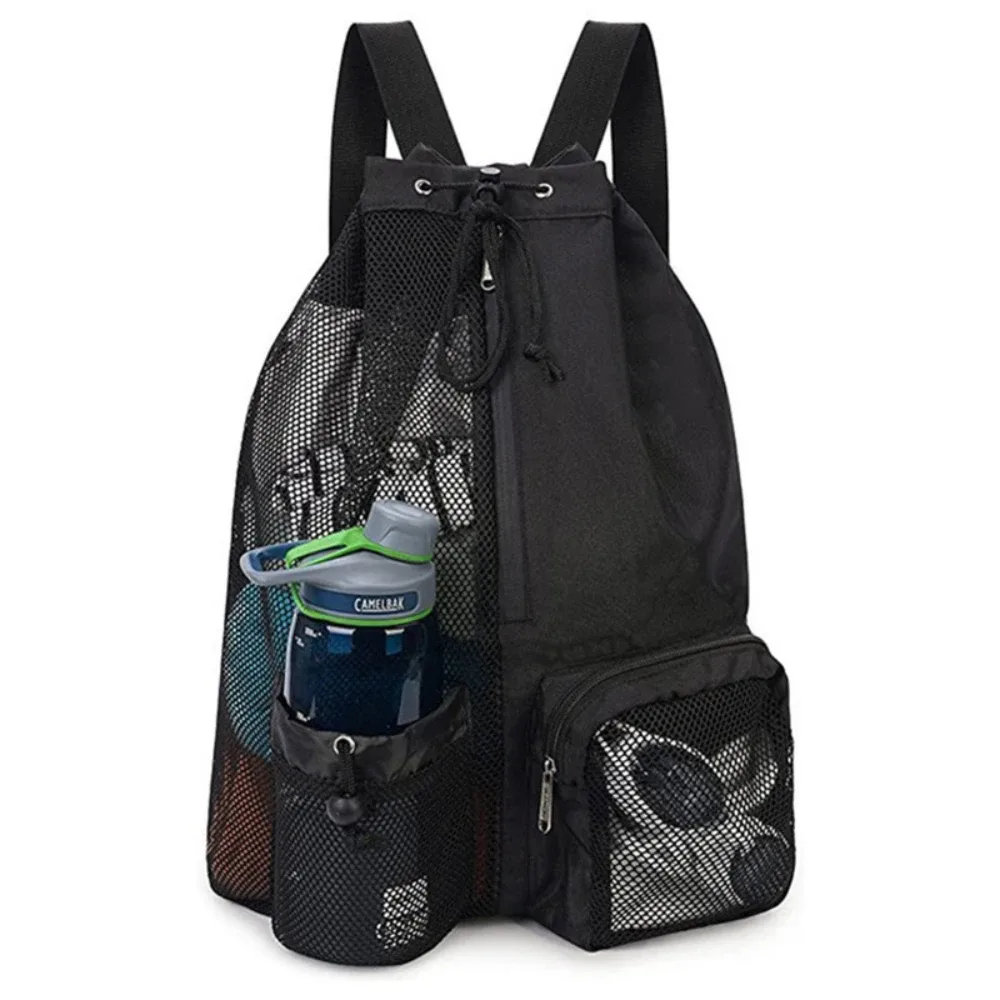 sac de plage à cordon de serrage, sacs à dos de plage pour hommes et femmes, sac à dos d'été pour la natation, la gym et les équipements d'entraînement, unisexe