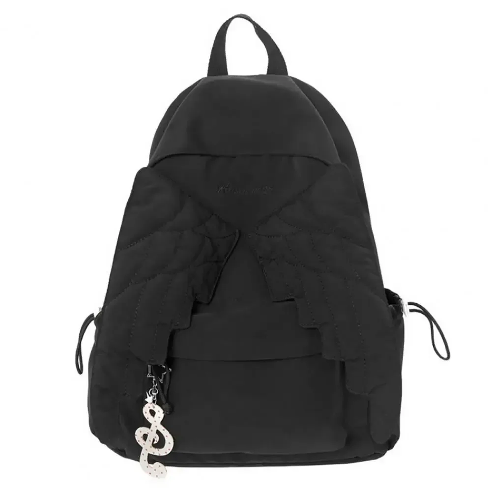 sac à dos angel wing pour femmes et filles, sac d'école léger en nylon, sac à dos de jour pour les voyages et les déplacements en plein air