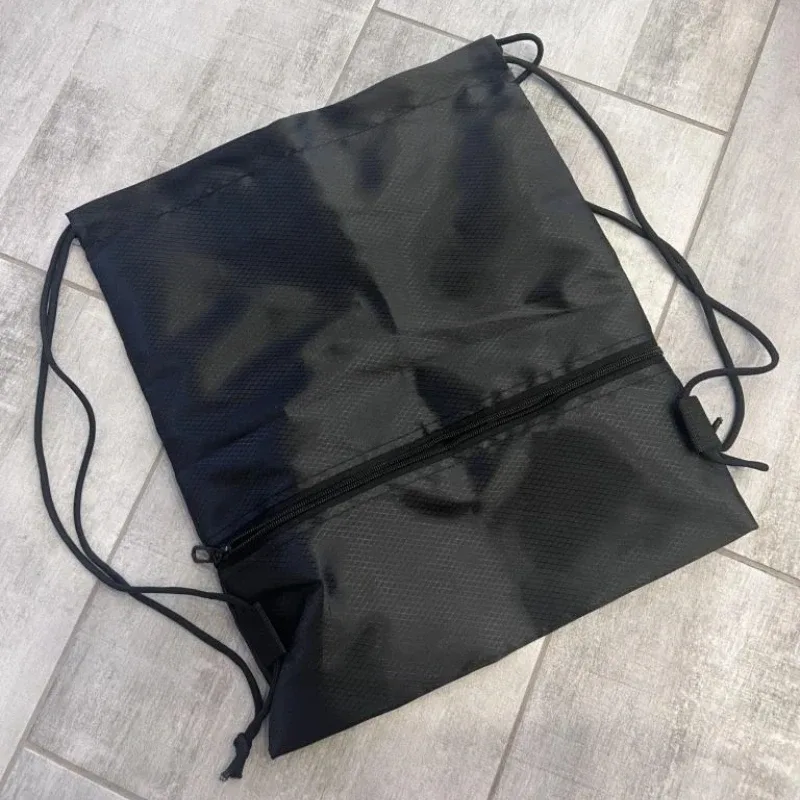 sac à dos unisexe avec cordon de serrage – sac de sport léger, sac de voyage, sac pour l'école et le travail pour hommes et femmes | sac de transport quotidien minimaliste tout-en-un