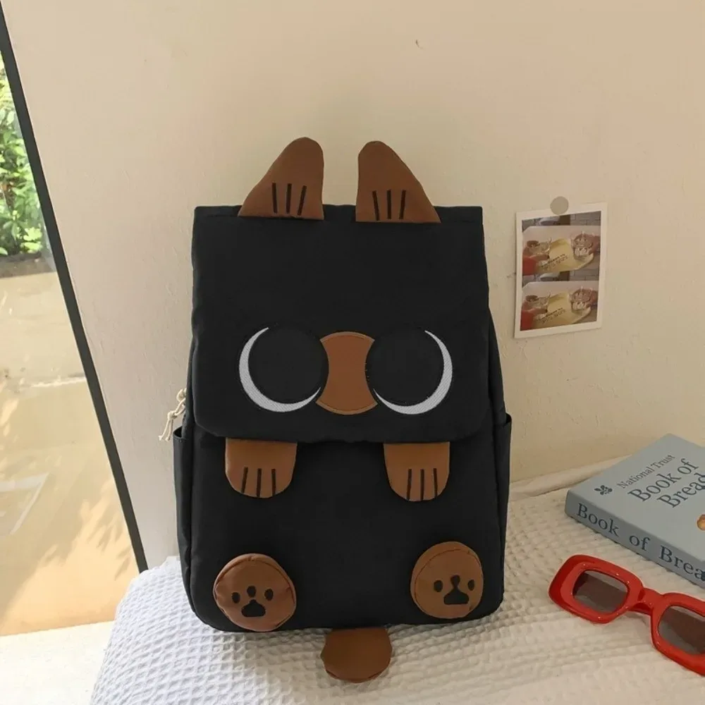 nouveau sac à dos grande capacité imperméable tendance pour enfants, motif chat siamese, idéal pour l'école et les activités quotidiennes en extérieur