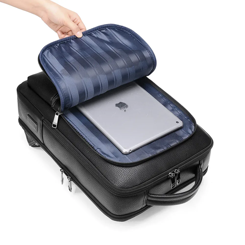 sac à dos pour hommes d'affaires, sac à dos de voyage et de transport exclusif à grande capacité, sac de loisirs et pour ordinateur de haute qualité