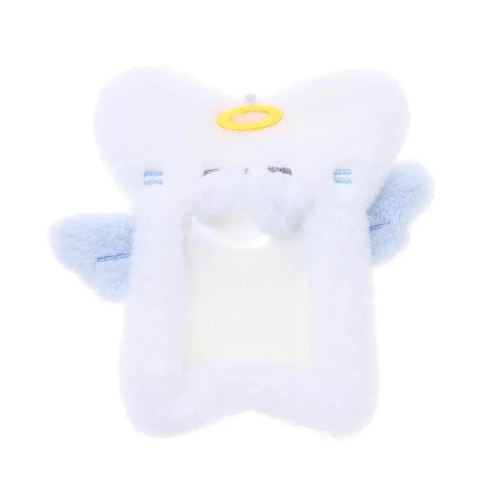 étui à cartes photo en peluche, mignon, dessin animé, lapin, chien, chat, porte-cartes, portable, ins, porte-cartes, étudiants, idole, photos, housse de protection