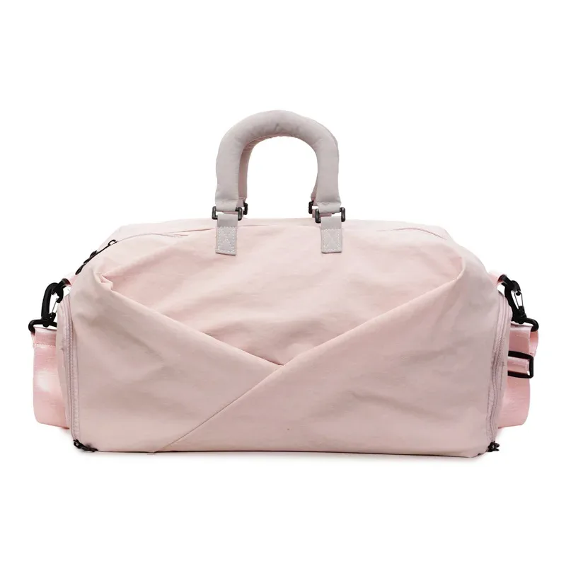 sac de sport pour femme, sac de voyage avec logo, sac fourre-tout de week-end imprimé avec nom, images personnalisées en gros