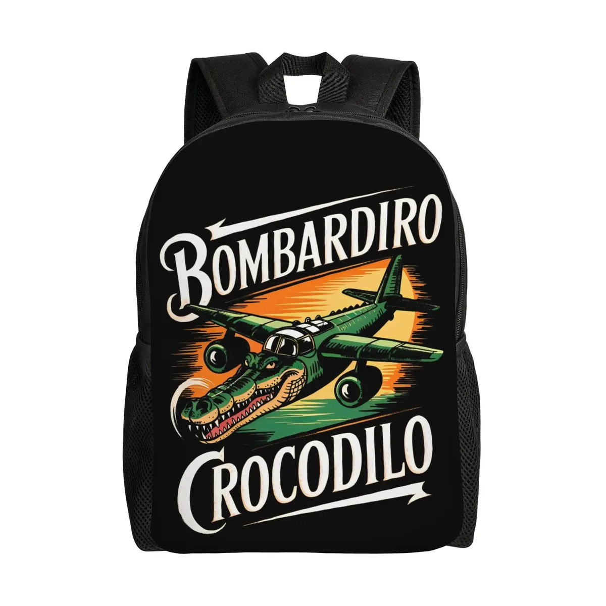 sac à dos tung tung tung sahur pour hommes et femmes, sac à dos décontracté pour le lycée, sac à dos en toile pour le collège, motif meme brainrot italien, cadeau
