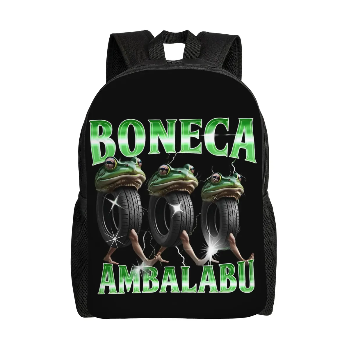 sac à dos tendance et durable pour étudiants et professionnels, motif meme 'strawberry elephant italian brainrot', amusant, pour hommes et femmes, sac à bandoulière pour ordinateur portable