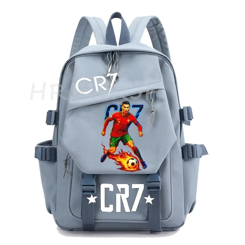 sac à dos ins capacity cr7 pour femmes et hommes, léger, pour étudiants, sacs d'école, sac de voyage tendance, pour adolescents, pour ordinateur portable, mochilas