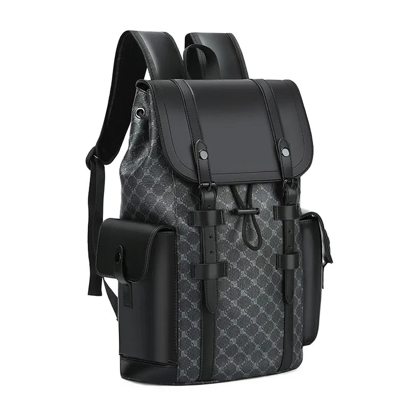 sac à dos tendance avec compartiment pour ordinateur portable de 14 à 16 pouces, sac de voyage imperméable pour affaires, sac d'école, mochila viaje